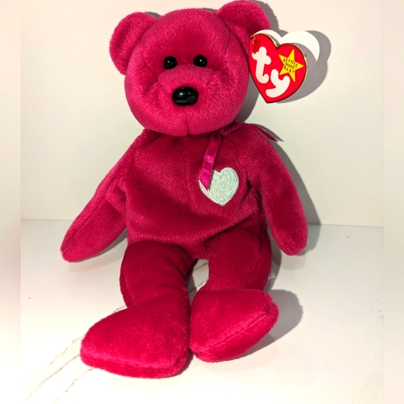 TY beanie baby. Retired Valentina Bear. Excellent condition. Bundle/offer! - Picture 1 of 5